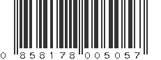 UPC 858178005057