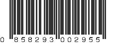 UPC 858293002955