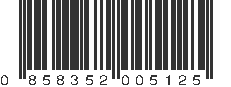 UPC 858352005125