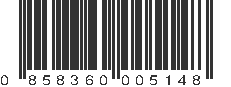 UPC 858360005148