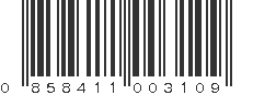 UPC 858411003109