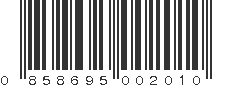 UPC 858695002010