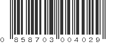 UPC 858703004029