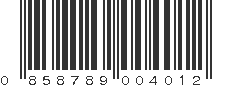 UPC 858789004012