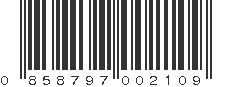 UPC 858797002109