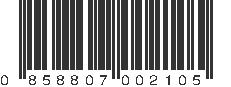 UPC 858807002105