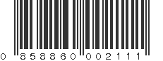 UPC 858860002111