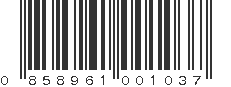 UPC 858961001037