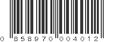 UPC 858970004012