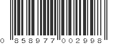 UPC 858977002998