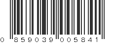 UPC 859039005841