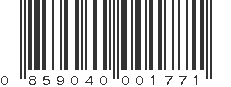 UPC 859040001771