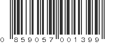 UPC 859057001399