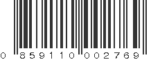 UPC 859110002769