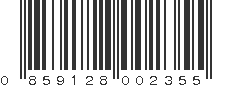 UPC 859128002355