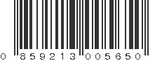 UPC 859213005650