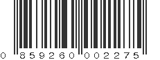 UPC 859260002275