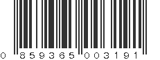 UPC 859365003191