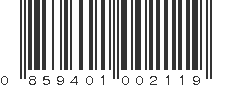 UPC 859401002119