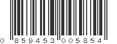 UPC 859453005854