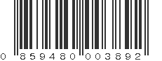 UPC 859480003892