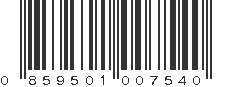 UPC 859501007540