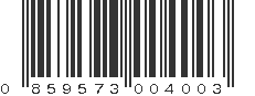 UPC 859573004003