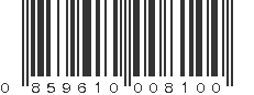 UPC 859610008100