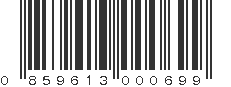 UPC 859613000699