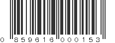 UPC 859616000153