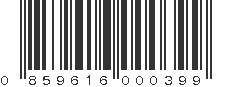 UPC 859616000399