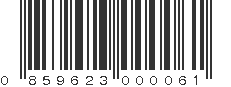 UPC 859623000061