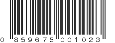 UPC 859675001023