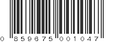 UPC 859675001047