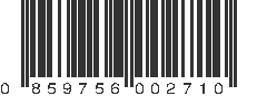 UPC 859756002710