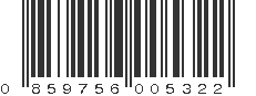 UPC 859756005322