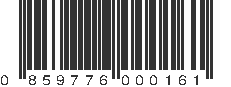 UPC 859776000161