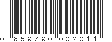 UPC 859790002011