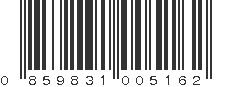 UPC 859831005162