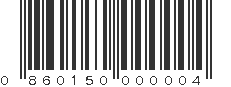 UPC 860150000004