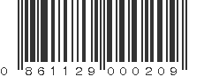 UPC 861129000209