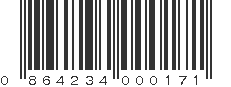 UPC 864234000171