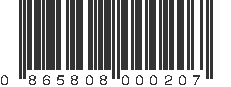 UPC 865808000207