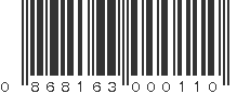 UPC 868163000110