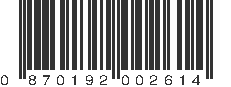 UPC 870192002614