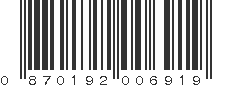 UPC 870192006919