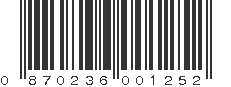 UPC 870236001252