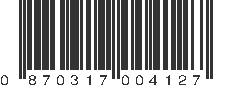 UPC 870317004127