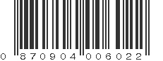 UPC 870904006022