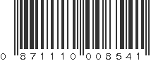 UPC 871110008541